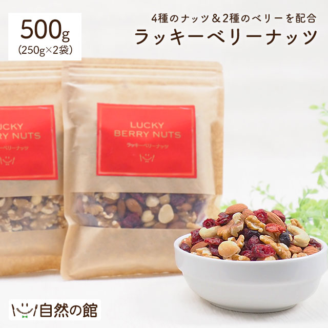 ラッキーベリーナッツ 500g(250g×2)